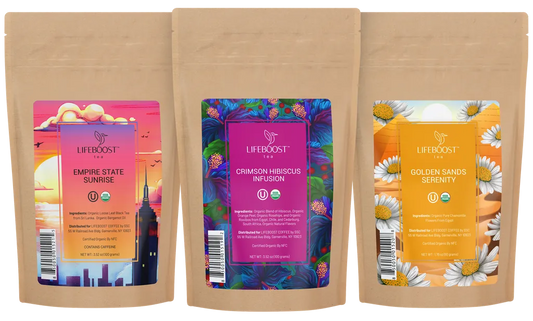 Lifeboost World Explorer Tea Trio